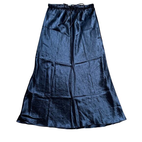 Artizia Babaton High Rise Crepe Pull On Maxi Consensus Skirt Black Size Small - Picture 2 of 8